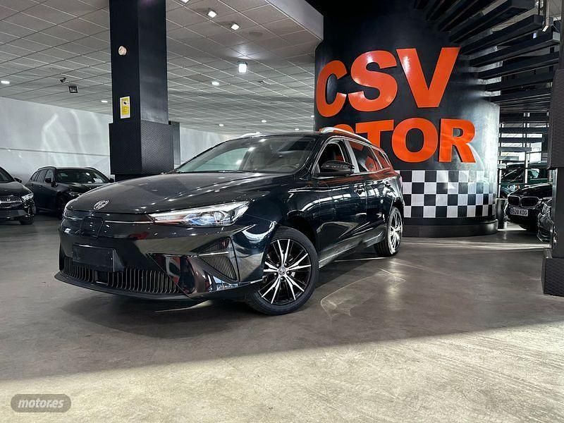 Usado MG MG5 EV Long Range Luxury 116 kW (158 CV) 2023 Negro Familiar