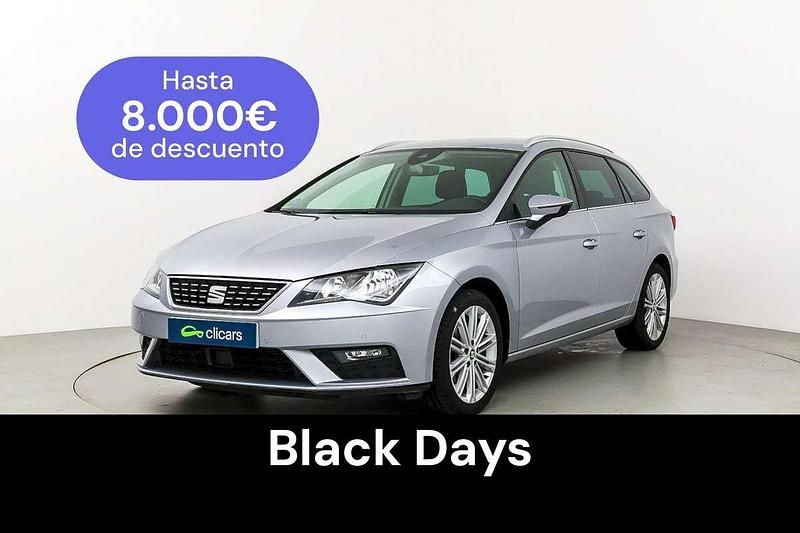 Plateado Usado 2020 Seat Leon ST XCELLENCE Familiar | 13.190 € (Precio justo) - Imagen 1/4