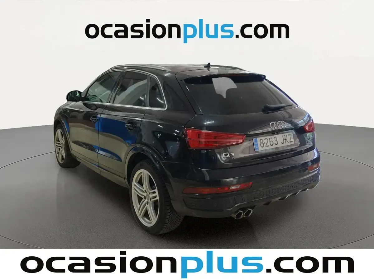 Usado Audi Q3 S-Line 184 CV (135 kW) 2015 Negro SUV
