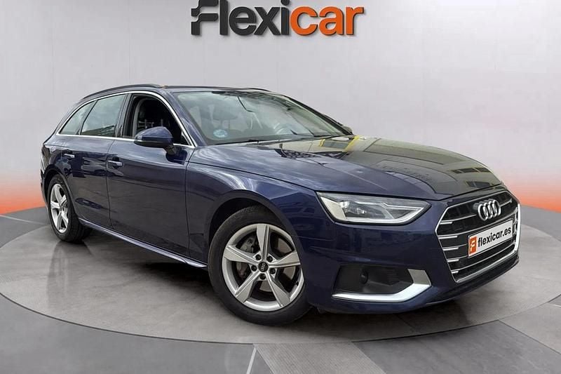 Azul Usado 2021 Audi A4 Advanced Plus Familiar | 22.590 € (Buen precio) - Imagen 1/4