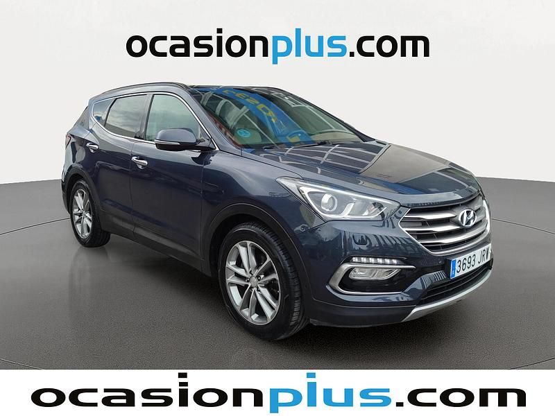 Usado Hyundai Santa Fe Style 201 CV (147 kW) 2016 Azul SUV