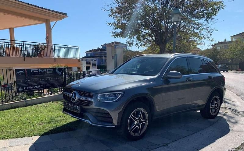 Gris Usado 2021 Mercedes GLC200 SUV | 38.250 € (Precio justo) - Imagen 1/4