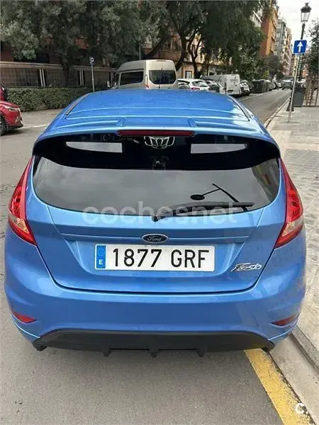 Usado Ford Fiesta Sport 120 CV (88 kW) 2010 Azul Utilitario