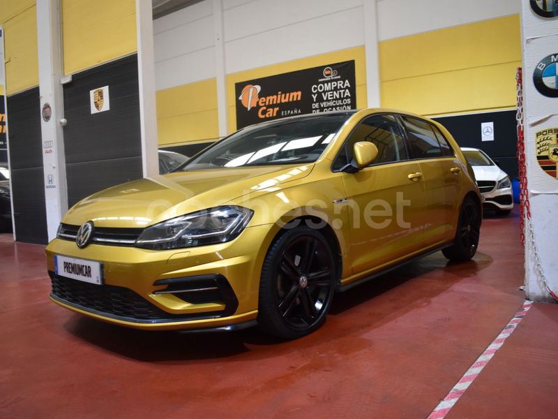 Amarillo Usado 2018 VW Golf VII Sport Berlina | 20.990 € (Precio justo) - Imagen 1/4
