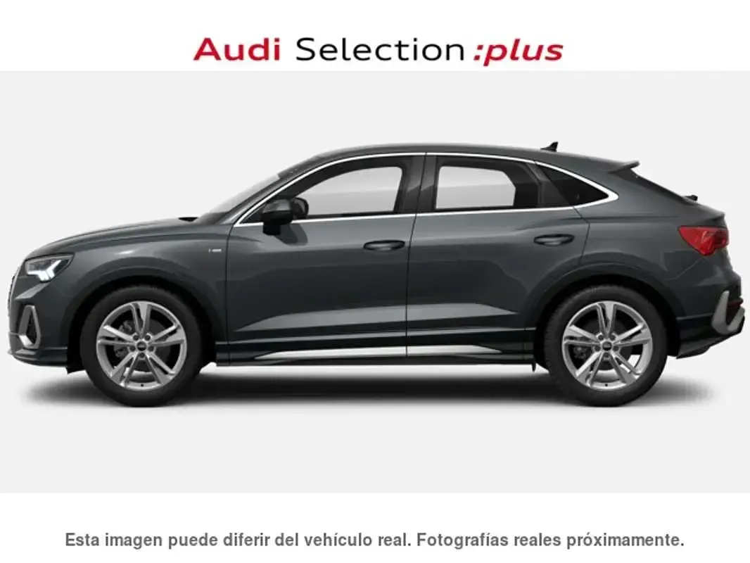 Usado Audi Q3 Sportback Ambiente 150 CV (110 kW) 2024 Gris SUV