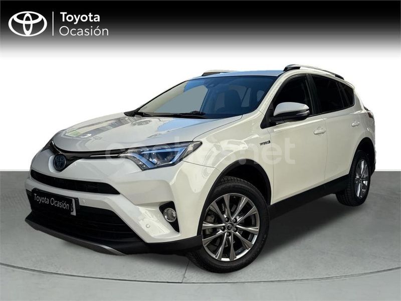 Blanco Usado 2017 Toyota RAV4 Hybrid Advance SUV | 20.990 € (Precio justo) - Imagen 1/4