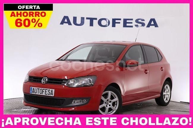 Rojo Usado 2013 VW Polo Advance Berlina | 8250 € (Precio justo) - Imagen 1/4