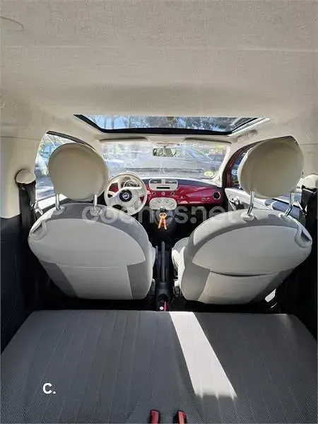 Usado Fiat 500 Lounge 95 CV (69 kW) 2012 Rojo Berlina