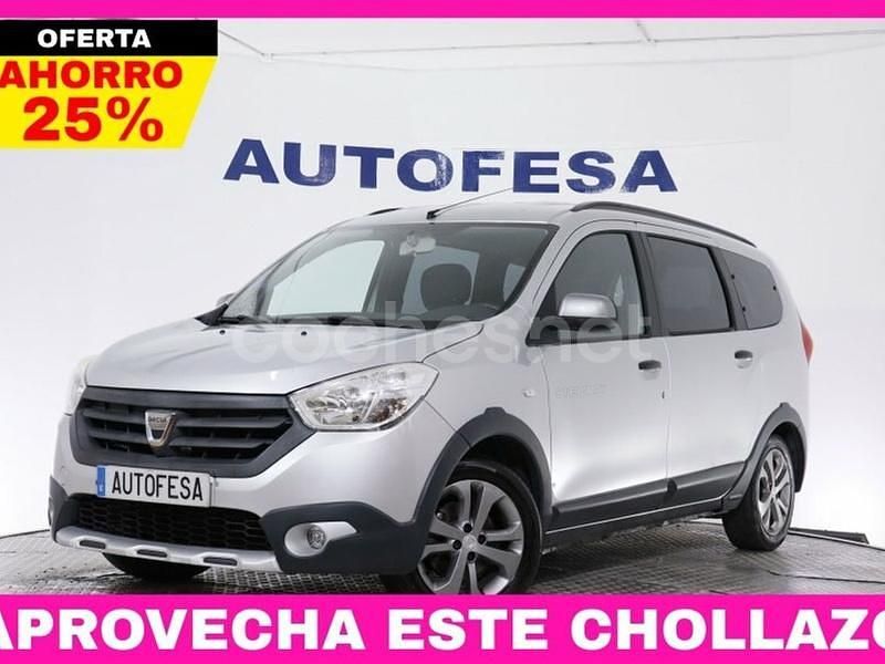 Gris / plata Usado 2017 Dacia Lodgy Lauréate Monovolumen | 13.750 € (Caro) - Imagen 1/4