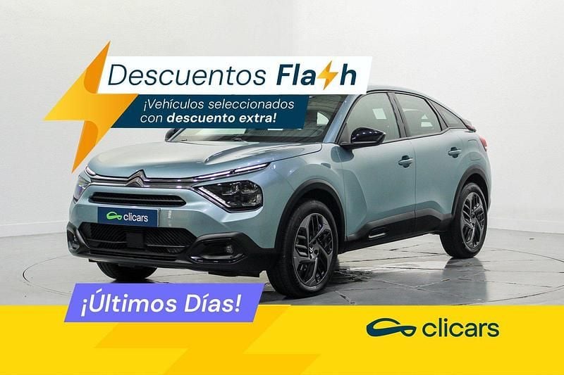 Azul Usado 2024 Citroën C4 PureTech Berlina | 17.490 € (Precio justo) - Imagen 1/4