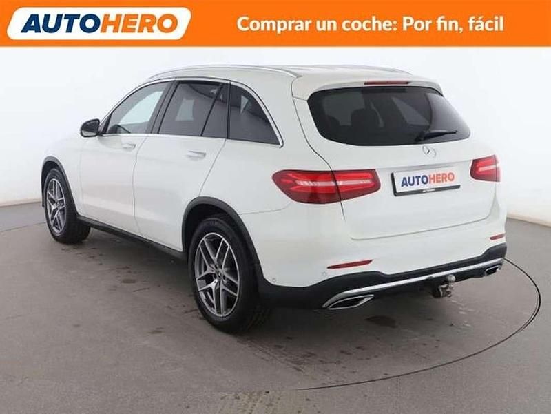 Usado Mercedes GLC250 AMG line 205 CV (150 kW) 2017 Blanco SUV