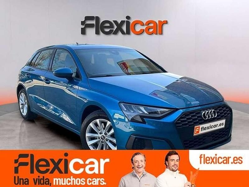 Usado Audi A3 Sportback 116 CV (85 kW) 2021 Azul Utilitario