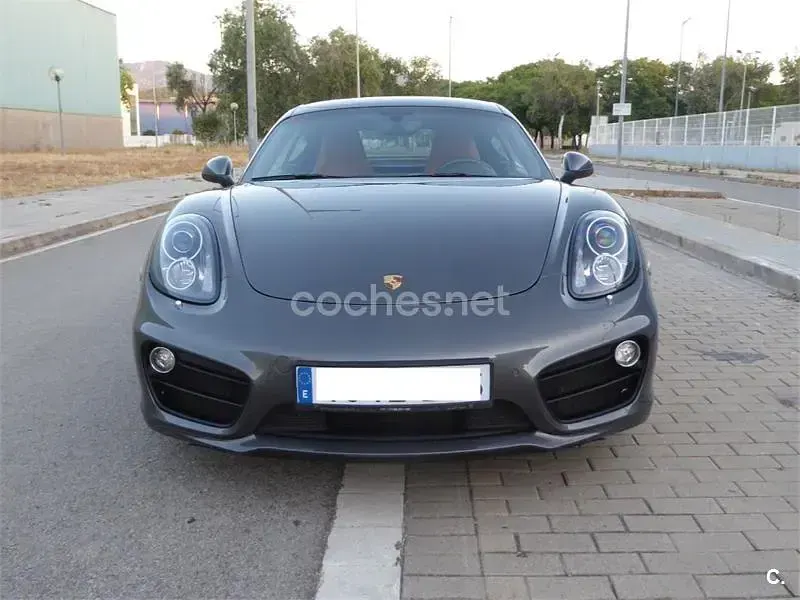 Usado Porsche Cayman 325 CV (239 kW) 2016 Gris / plata Coupe