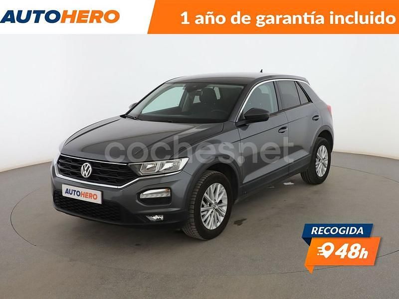 Gris Usado 2019 VW T-Roc Advance SUV | 17.799 € (Precio justo) - Imagen 1/3