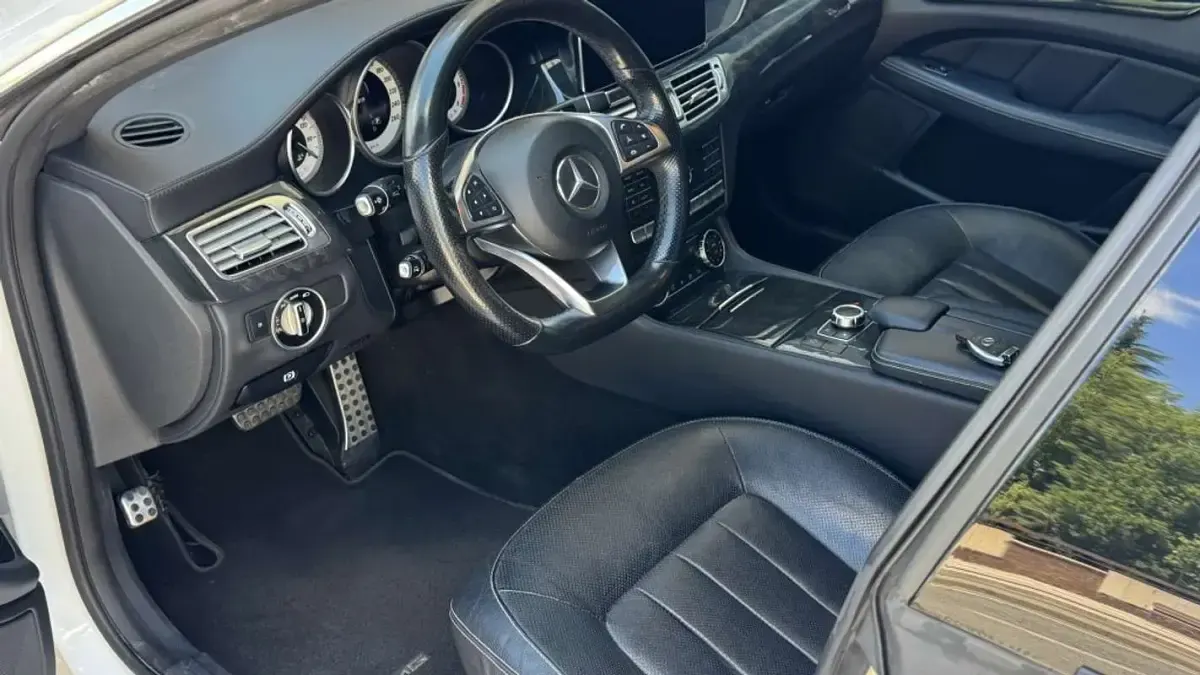 Usado Mercedes CLS350 Shooting Brake 258 CV (189 kW) 2016 Blanco Familiar