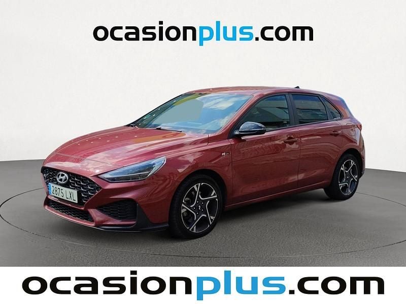 Rojo Usado 2022 Hyundai i30 N Line Utilitario | 17.264 € (Precio justo) - Imagen 1/4
