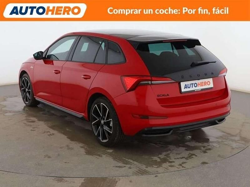 Usado Skoda Scala Monte Carlo 150 CV (110 kW) 2023 Rojo Utilitario