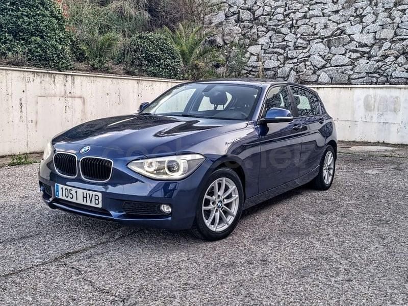 Usado BMW 116 116 CV (85 kW) 2014 Azul Utilitario