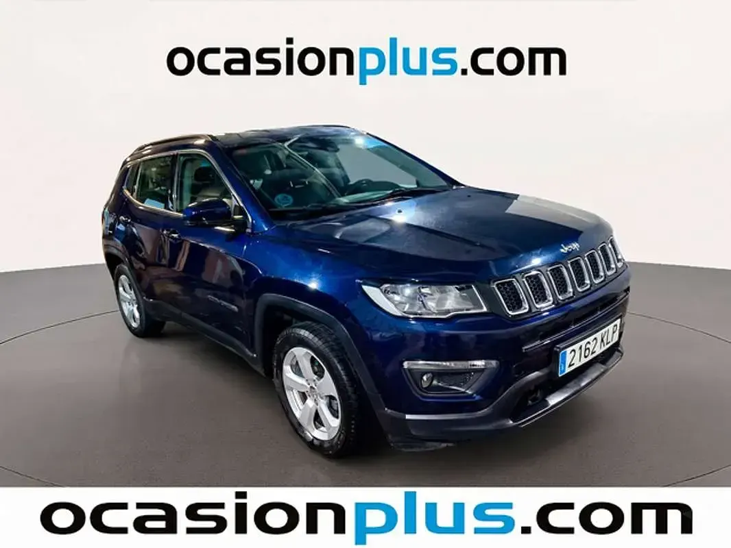 Usado Jeep Compass Longitude 140 CV (102 kW) 2018 Azul SUV