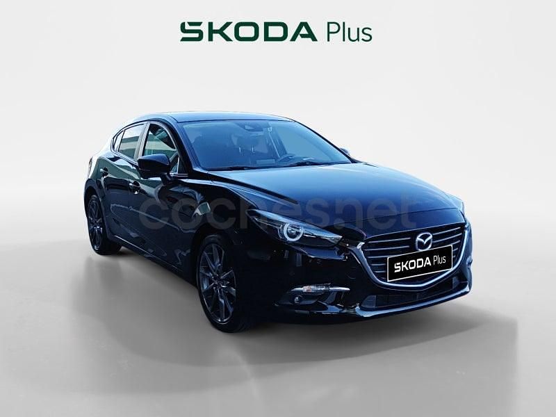 Negro Usado 2018 Mazda 3 Berlina | 16.990 € (Precio justo) - Imagen 1/4