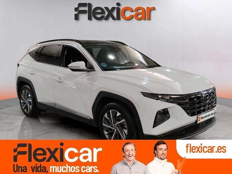 Blanco Usado 2023 Hyundai Tucson SUV | 23.490 € (Precio justo) - Imagen 1/4