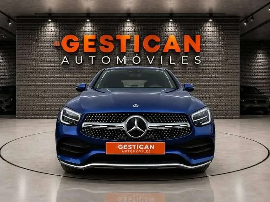 Usado Mercedes GLC300 333 CV (244 kW) 2022 Azul SUV