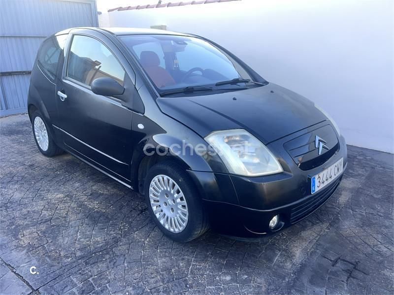 Negro Usado 2003 Citroën C2 Utilitario | 1600 € (Precio justo) - Imagen 1/2