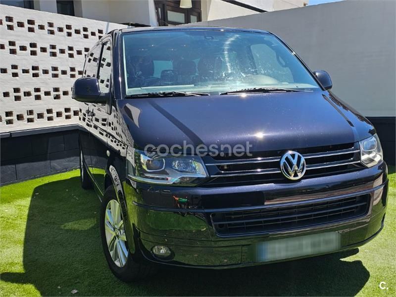 Negro Usado 2012 VW Multivan Highline Monovolumen | 26.500 € (Caro) - Imagen 1/4