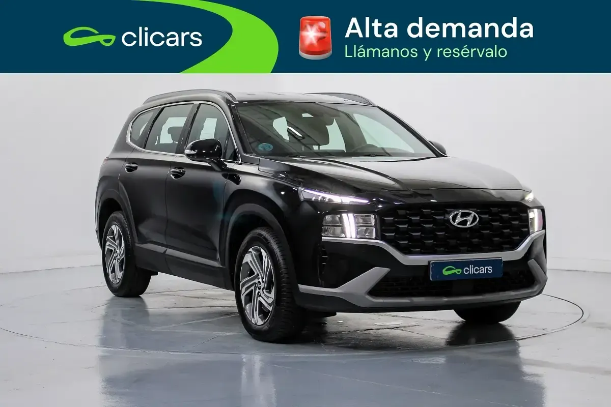 Usado Hyundai Santa Fe 202 CV (148 kW) 2023 Negro SUV