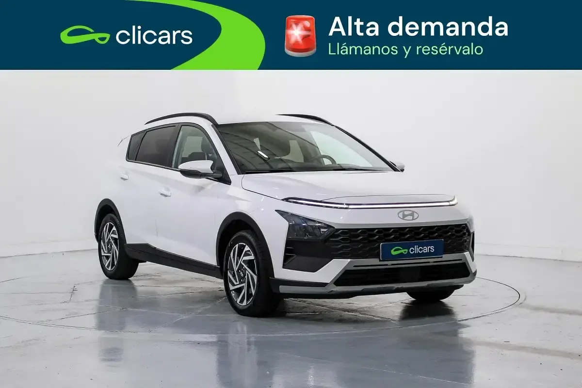 Usado Hyundai Bayon 84 CV (61 kW) 2024 Blanco SUV