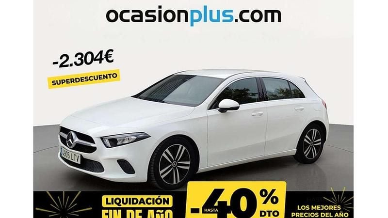 Blanco Usado 2021 Mercedes A180 Utilitario | 19.992 € (Buen precio) - Imagen 1/4