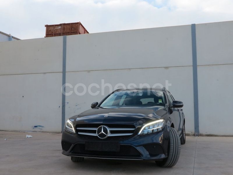 Azul Usado 2019 Mercedes C200 Familiar | 17.500 € (Buen precio) - Imagen 1/4
