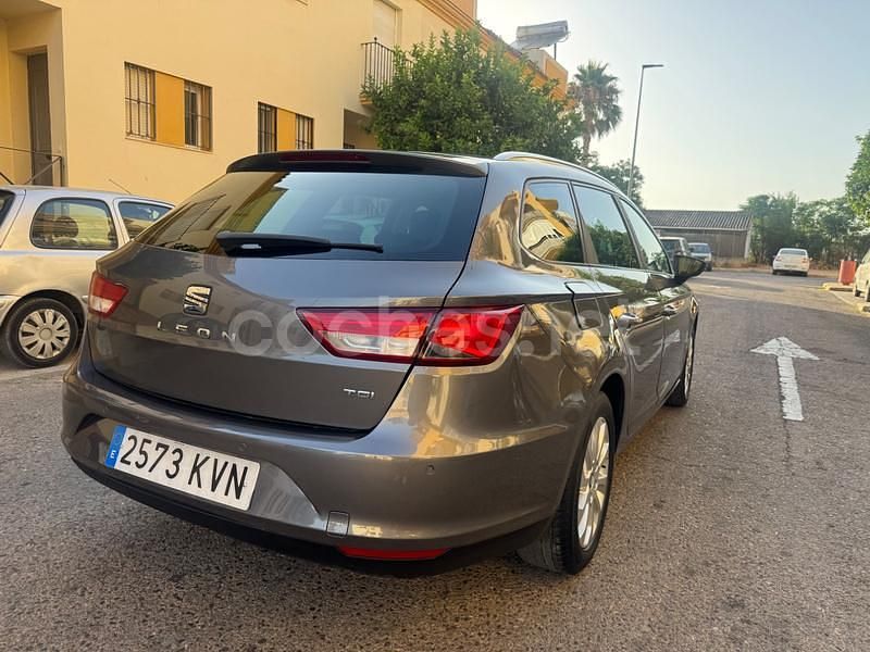 Brugt Seat Leon Style 115 HK (84 kW) 2018 Beige Sedan