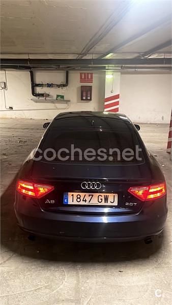 Usado Audi A5 Sportback 180 CV (132 kW) 2010 Azul Utilitario