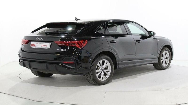 Usado Audi Q3 S-Line 190 CV (139 kW) 2020 Negro SUV