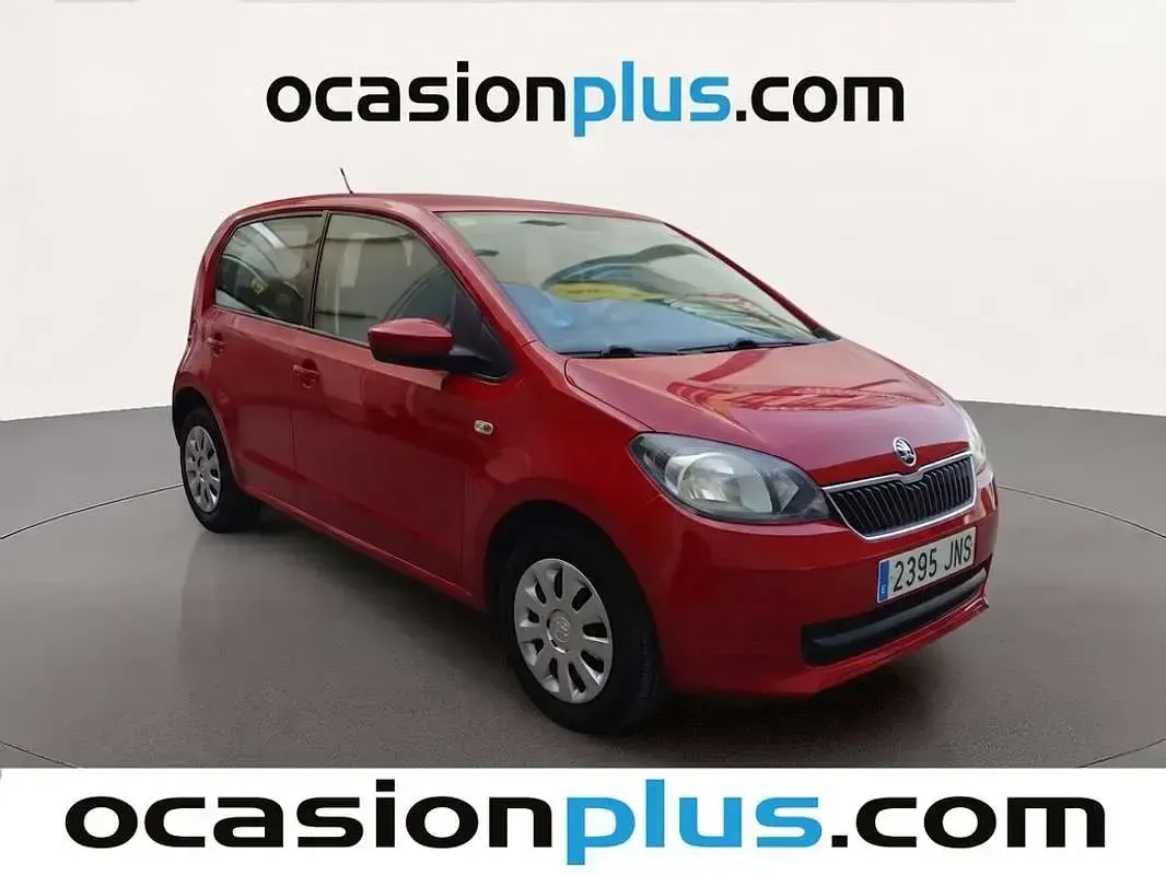 Usado Skoda Citigo Ambition 60 CV (44 kW) 2016 Rojo Utilitario
