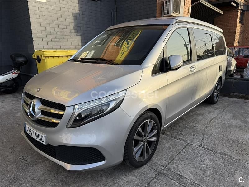 Gris / plata Usado 2023 Mercedes V250 Marco Polo Monovolumen | 66.900 € (Precio justo) - Imagen 1/4