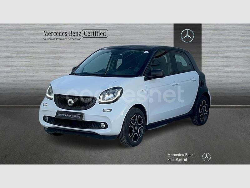 Gris / plata Usado 2018 Smart ForFour Berlina | 9490 € (Precio justo) - Imagen 1/4