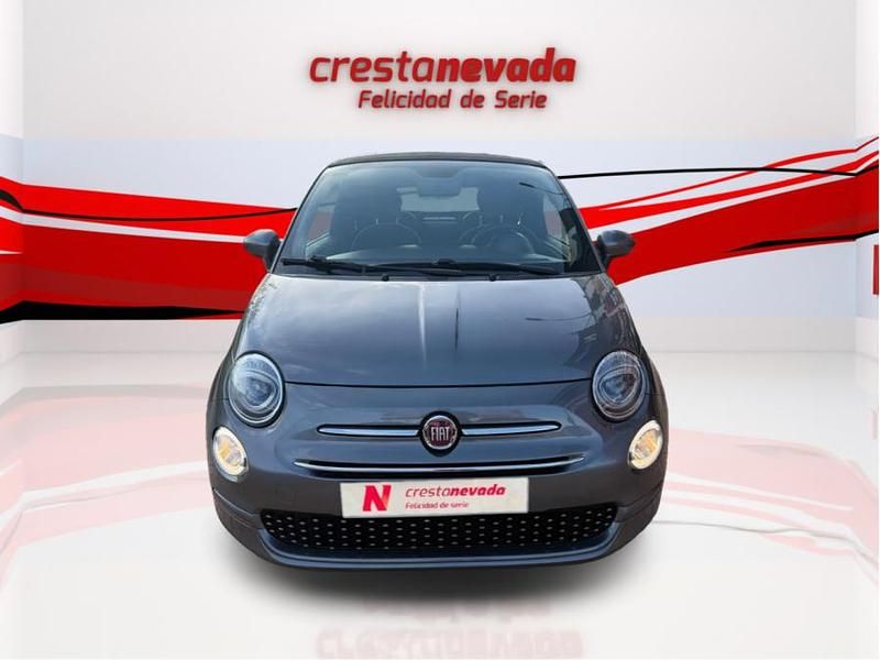 Usado Fiat 500C Lounge 69 CV (50 kW) 2020 Gris / plata Descapotable