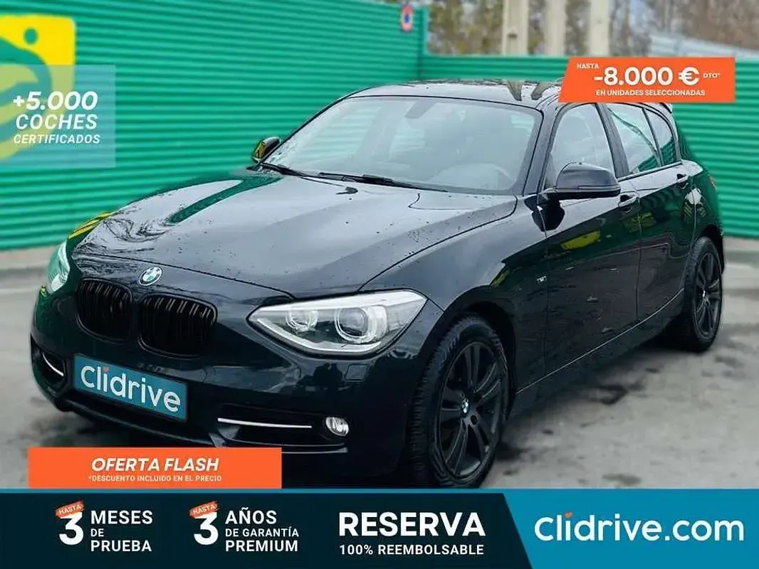 Usado BMW 116 136 CV (100 kW) 2014 Negro Utilitario