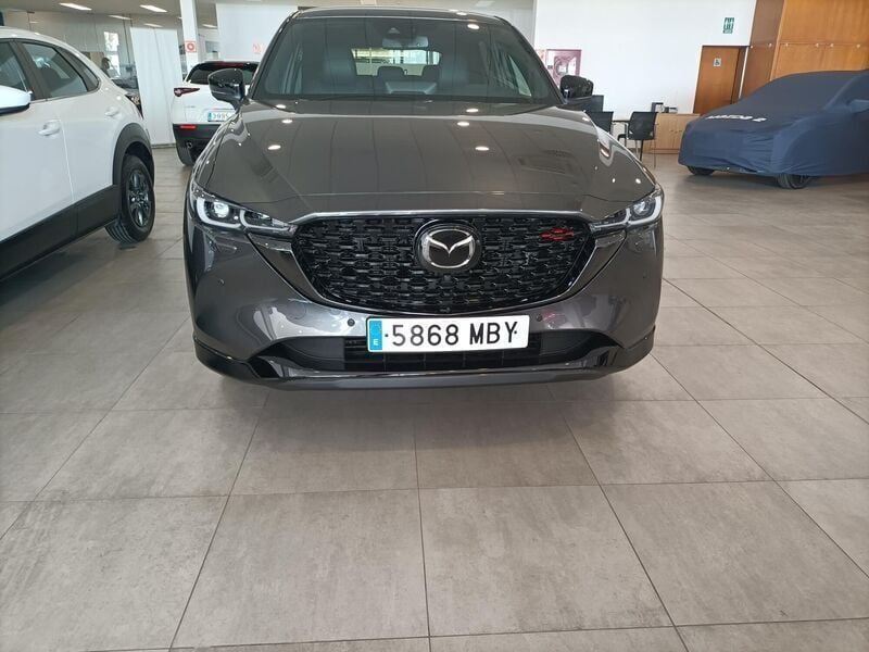 Gris Usado 2022 Mazda CX-5 Homura-Line SUV | 33.900 € (Caro) - Imagen 1/4