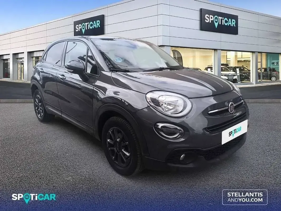 Usado Fiat 500X Club 120 CV (88 kW) 2022 Gris SUV