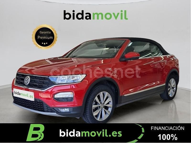 Rojo Usado 2021 VW T-Roc Style SUV | 22.450 € (Precio justo) - Imagen 1/4