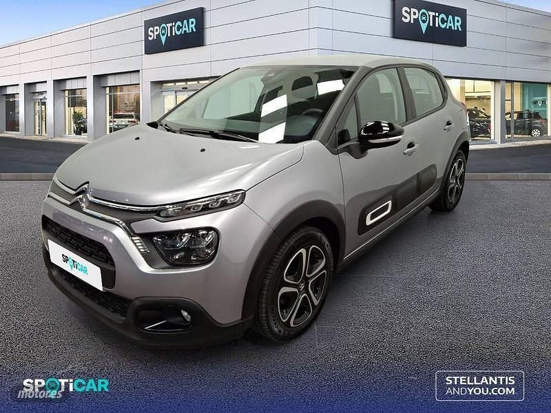 Gris Usado 2024 Citroën C3 PureTech Berlina | 11.990 € (Precio justo) - Imagen 1/4