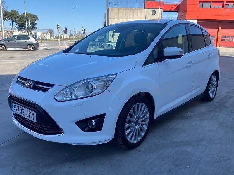 Usado Ford C-MAX 115 CV (84 kW) 2015 Blanco Monovolumen