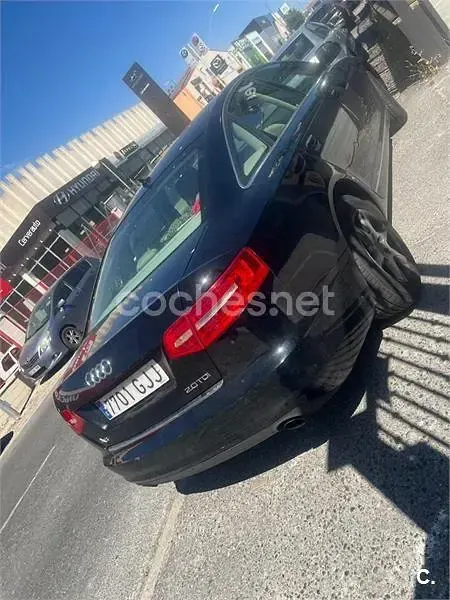 Usado Audi A6 136 CV (100 kW) 2008 Negro Berlina