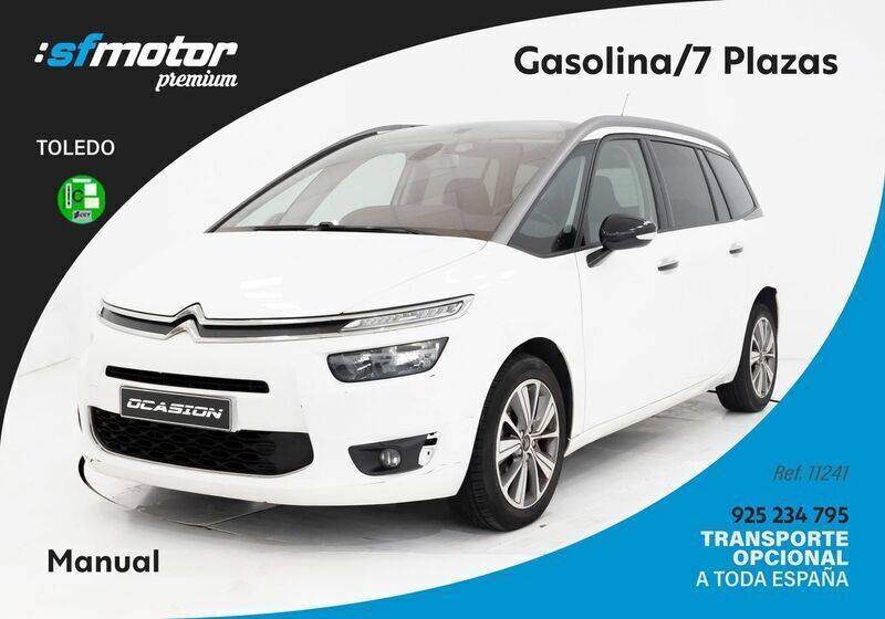 Blanco Usado 2015 Citroën Grand C4 Picasso Monovolumen | 8400 € (Un poco caro) - Imagen 1/4
