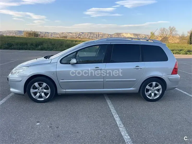 Usado Peugeot 307 110 CV (80 kW) 2008 Gris / plata Familiar