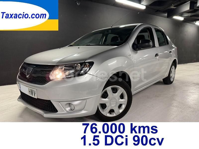 Gris / plata Usado 2014 Dacia Logan Ambiance Berlina | 7200 € (Precio justo) - Imagen 1/4