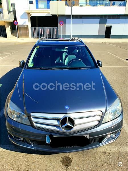 Gris / plata Usado 2008 Mercedes C220 Avantgarde Familiar | 6700 € (Precio justo) - Imagen 1/4